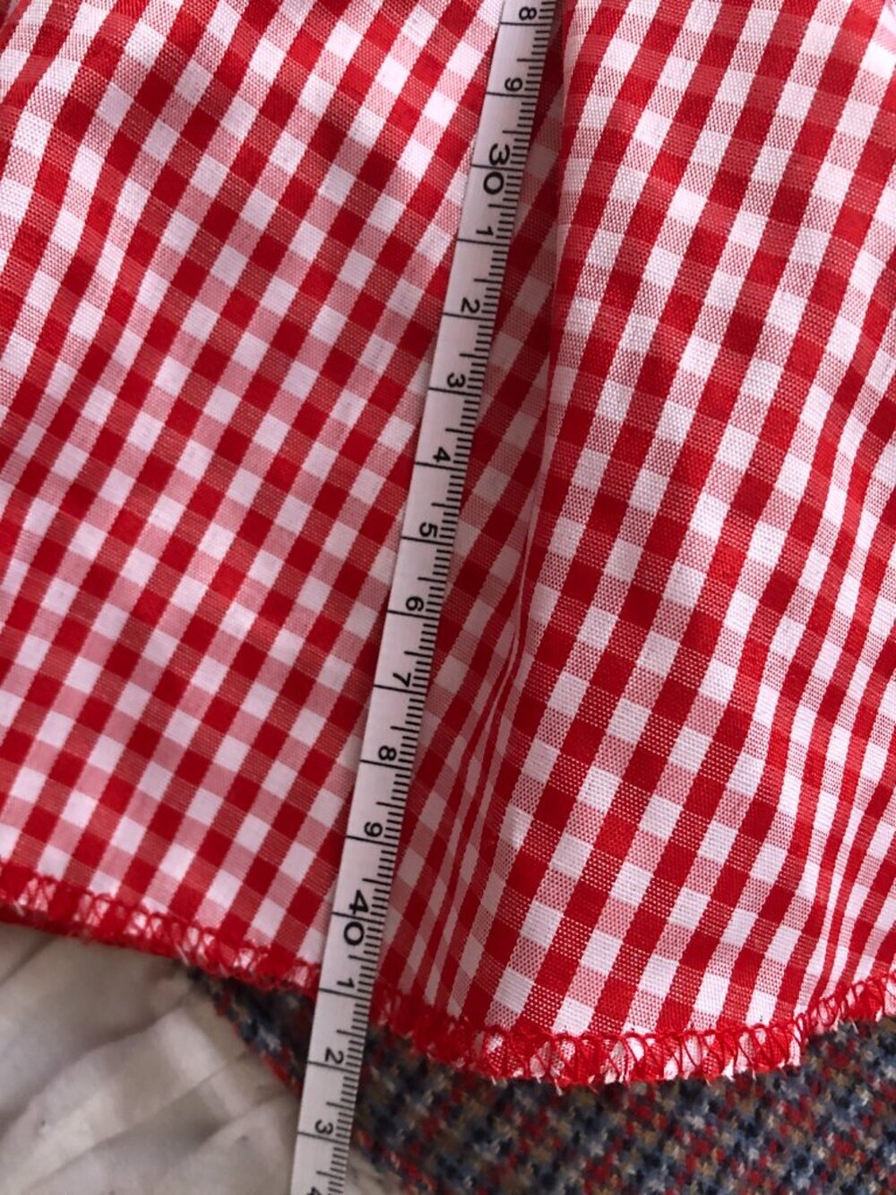 Disguise Baby Costume Dress 12-18M Gingham Red White Oktoberfest Pirate - Picture 7 of 10